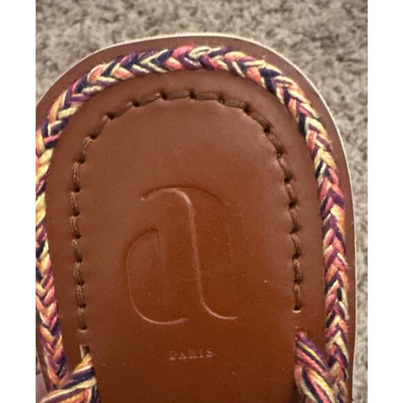 Amambaih LORENA Flat Sandals  Hand Crafted in Spain Size 37 US 7 - Picture 9 of 9